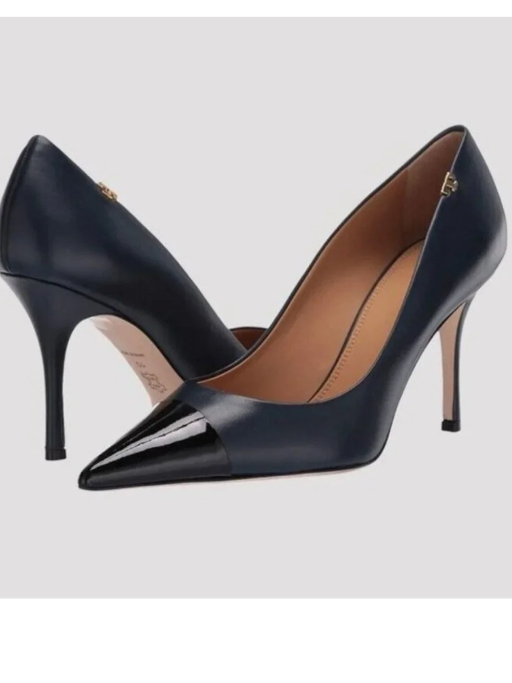 “New” Tory Burch Penelope Cap Toe Pum